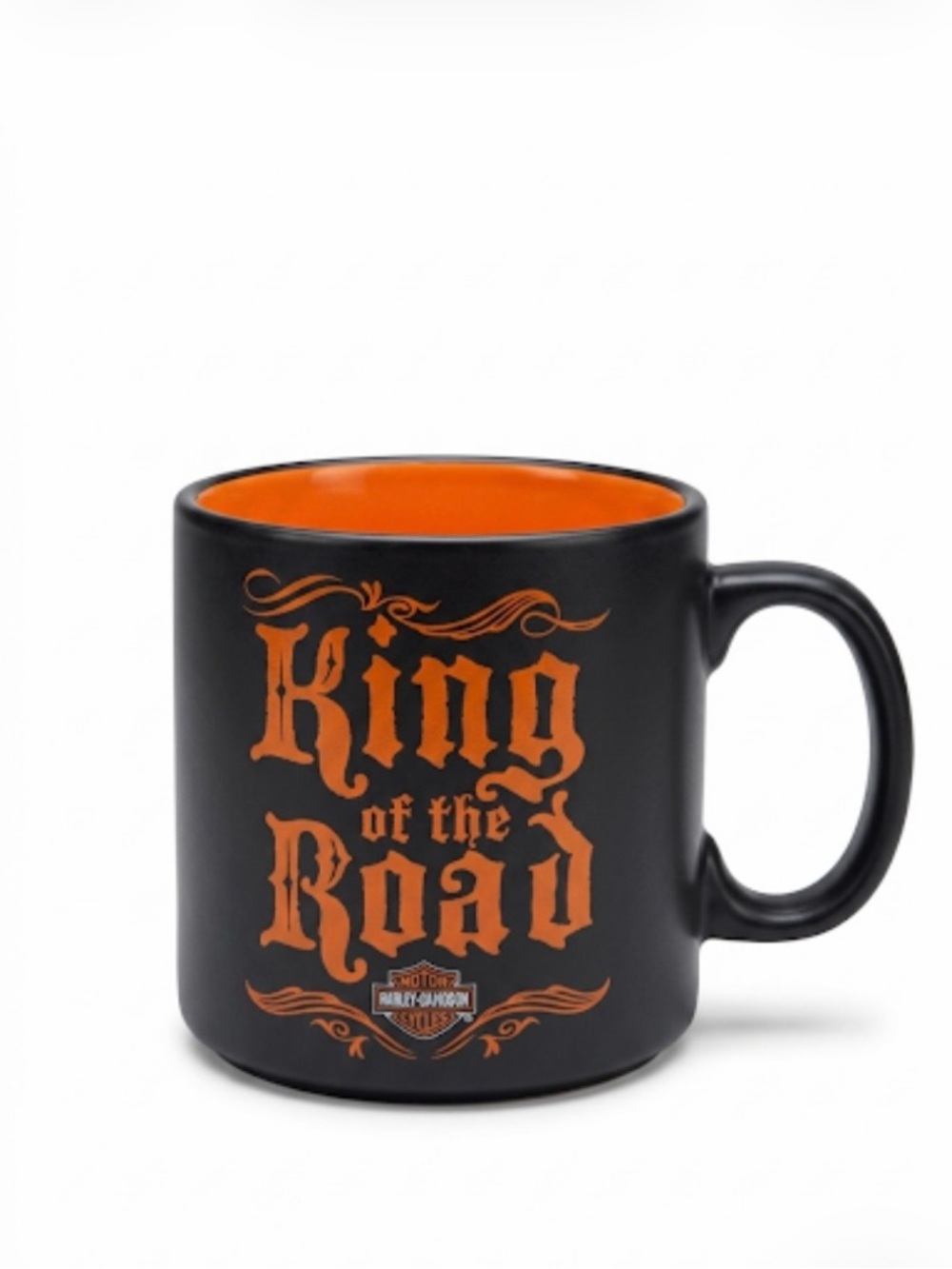 Harley Davidson Motorcycle
Coffee Mug Black  King of the Road Cup Hallmark 2015